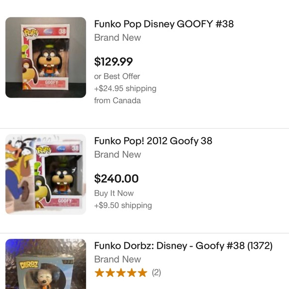 Disney Funko Pop Goofy and Max - Picture 3 of 3
